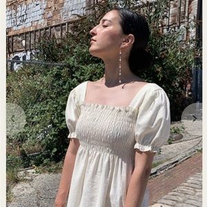 Lisa Says Gah Toni Dress (Oat Milk)